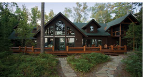 Big Wolf Lake - Authentic Great Camp - Adirondacks, New York - Sold by Adirondack Waterfront